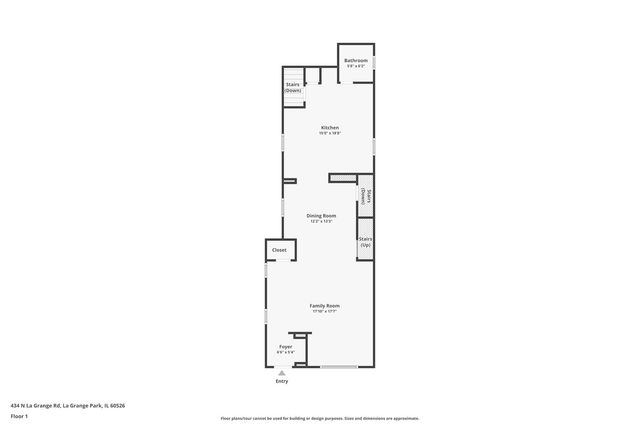 434 N LAGRANGE Road, La Grange Park, IL 60526