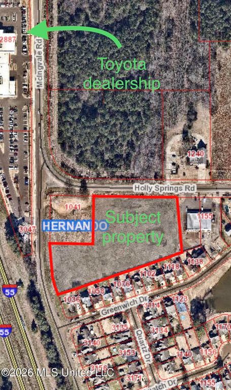 00 Holly Springs Road, Hernando, MS 38632 — exterior