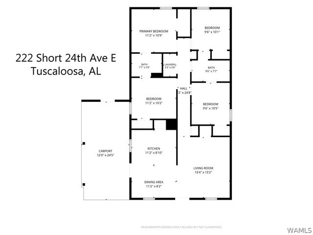 222 Short 24th Avenue East, Tuscaloosa, AL 35404