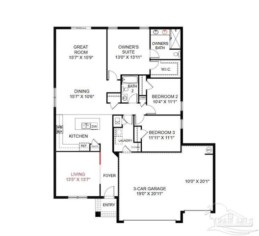 6984 Terrapin Dr, Pace, FL 32571