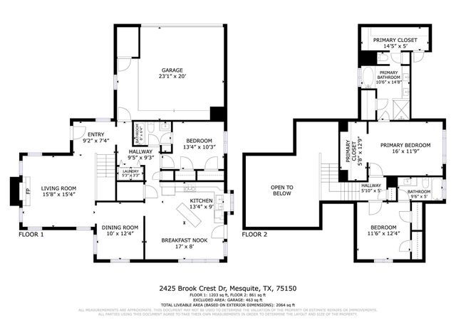 2425 Brook Crest Drive, Mesquite, TX 75150