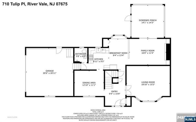 710 Tulip Place, River Vale, NJ 07675