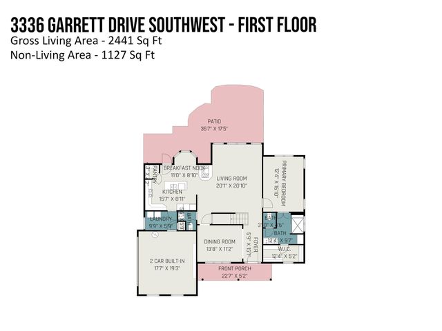 3336 Garrett Drive SW, Concord, NC 28027