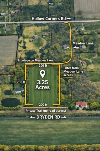 0070102220 Meadow Lane, Dryden, MI 48428