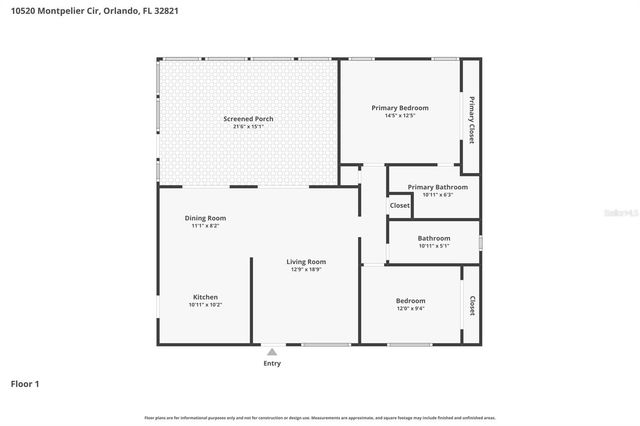 10520 MONTPELIER CIRCLE, Orlando, FL 32821