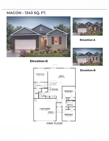 1021 Gagmon Drive, Wellford, SC 29385