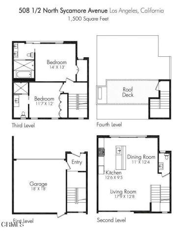 508 N Sycamore Avenue 1/2, Los Angeles, CA 90036