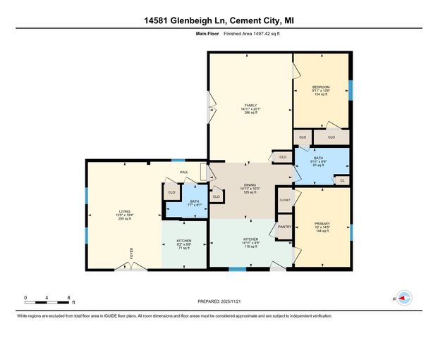 14581 Glenbeigh Lane, Cement City, MI 49233