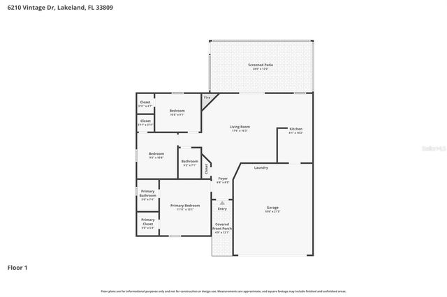 6210 VINTAGE DRIVE, Lakeland, FL 33809