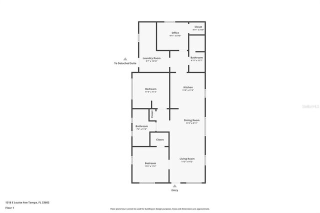 1318 E LOUISE AVENUE, Tampa, FL 33603