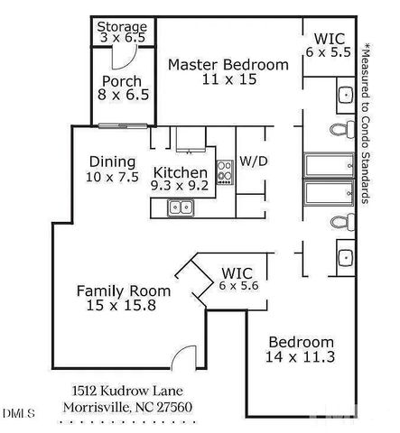 1512 Kudrow Lane, Morrisville, NC 27560