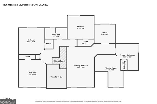 1106 Montclair Drive, Peachtree City, GA 30269