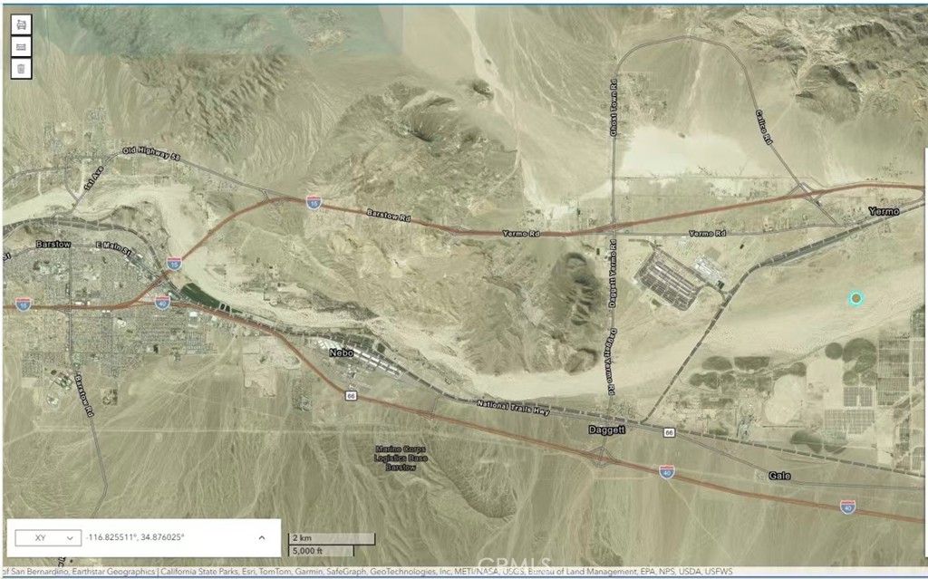 Image 2 of property listing at 0 McCormick, Yermo, CA 92398