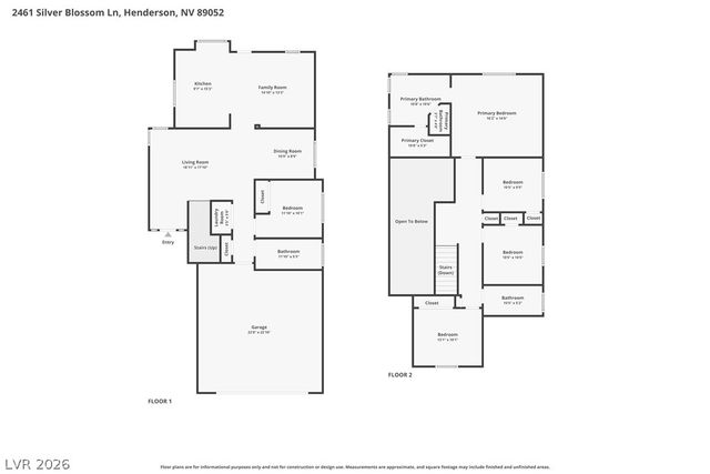2461 Silver Blossom Lane, Henderson, NV 89052