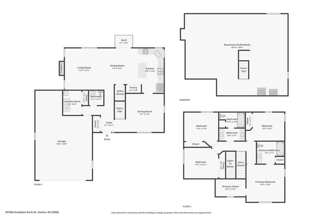 W1064 Audubon Park DRIVE, Ixonia, WI 53036