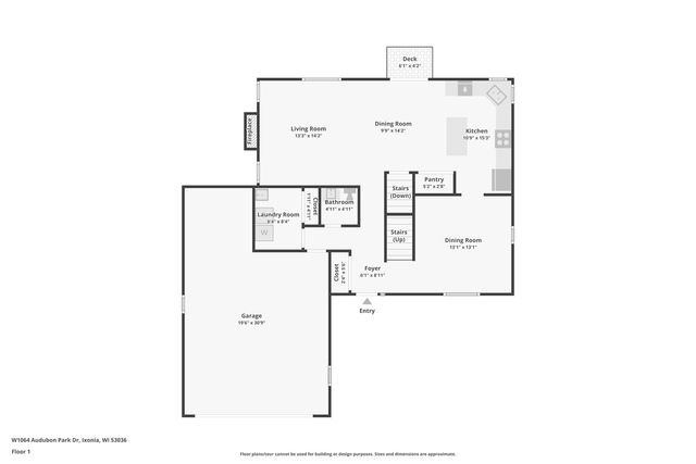 W1064 Audubon Park DRIVE, Ixonia, WI 53036