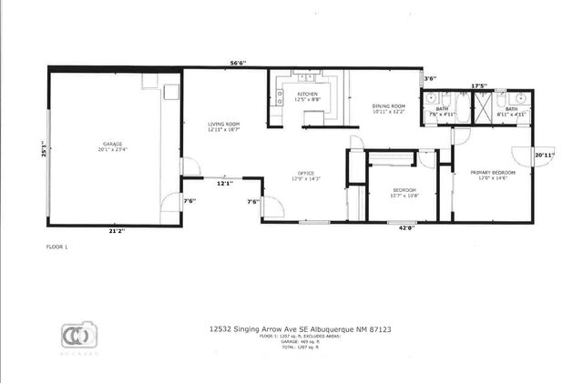12532 Singing Arrow Avenue SE, Albuquerque, NM 87123