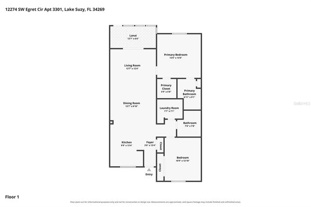 12274 SW EGRET CIRCLE 3302, Lake Suzy, FL 34269