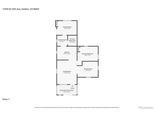 11916 W 13th Ave, Lakewood, CO 80401
