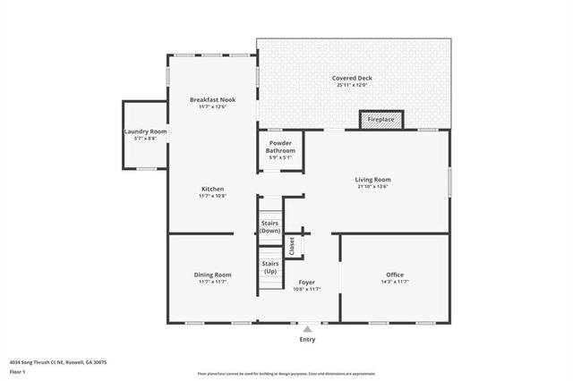 4034 Song Thrush Court NE, Roswell, GA 30075