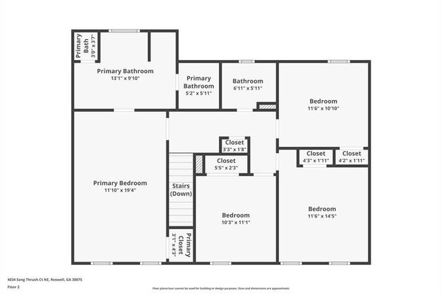 4034 Song Thrush Court NE, Roswell, GA 30075