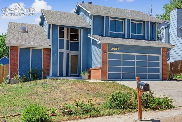 3483 Mountainside Drive, Colorado Springs, CO 80918
