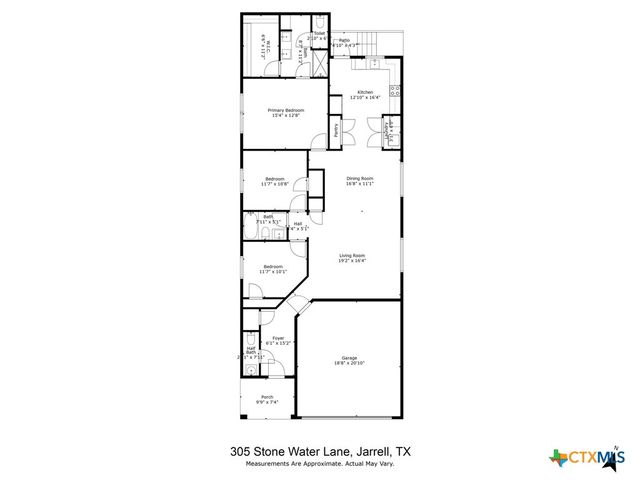 305 Stone Water Lane, Jarrell, TX 76537