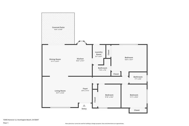 15392 Hanover Lane, Huntington Beach, CA 92647