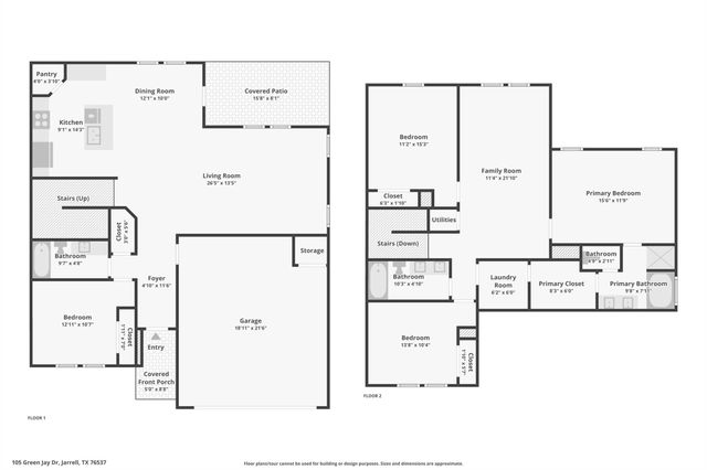 105 GREEN JAY DR, Jarrell, TX 76537