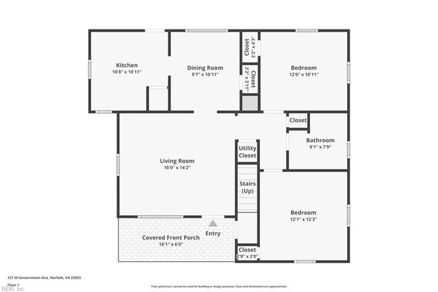 121 W Government AVE, Norfolk, VA 23503