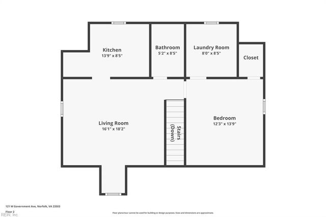 121 W Government AVE, Norfolk, VA 23503