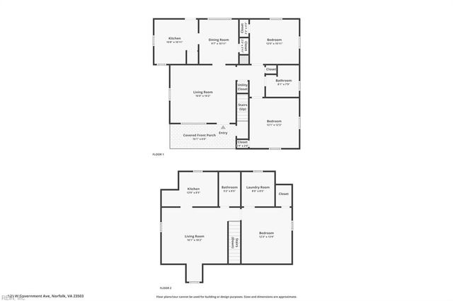 121 W Government AVE, Norfolk, VA 23503