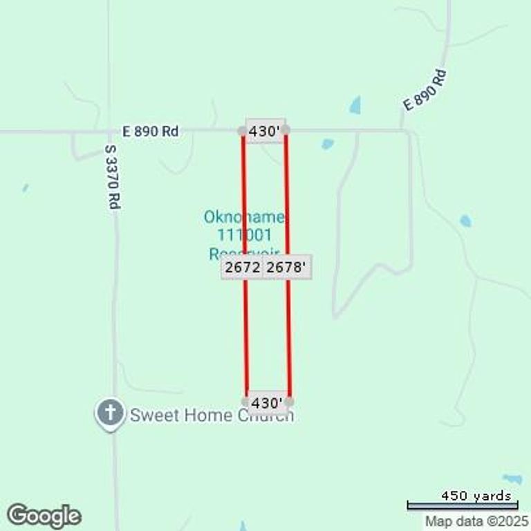 890 E E 890 RD, Wellston, OK 74881