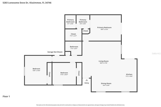 5283 LONESOME DOVE DRIVE, Kissimmee, FL 34746