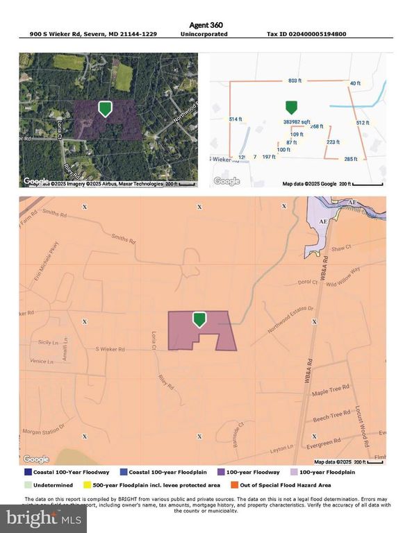 900 S WIEKER RD, Severn, MD 21144