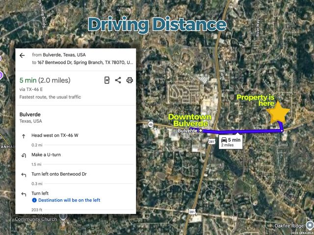 167 Bentwood, Spring Branch, TX 78070