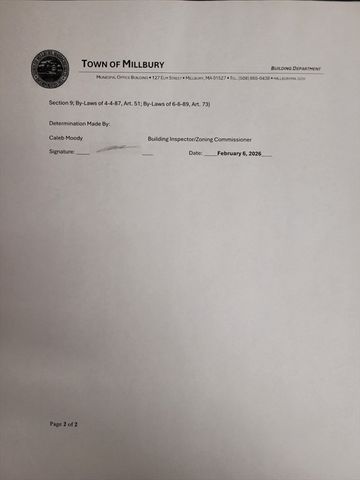 0 Main, Millbury, MA 01527