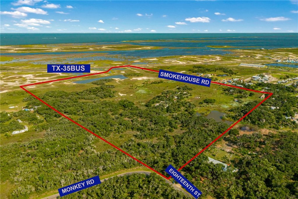 1222 Smokehouse Rd., Rockport, TX 78382 — exterior