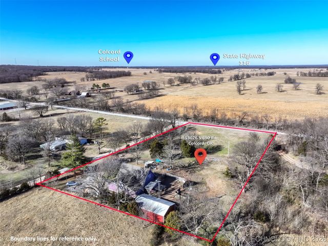 53076 S 690 Road, Colcord, OK 74338