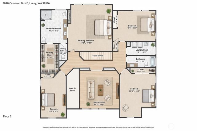 3840 Cameron Drive NE, Lacey, WA 98516
