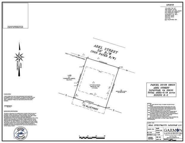 Lot 5&7 Adel Street, Savannah, GA 31405