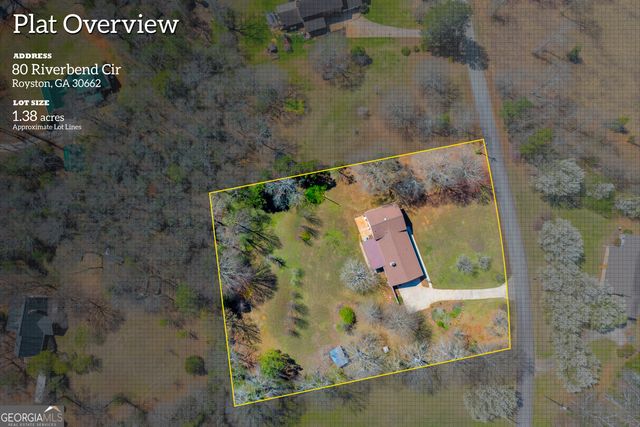 80 Riverbend Circle, Royston, GA 30662