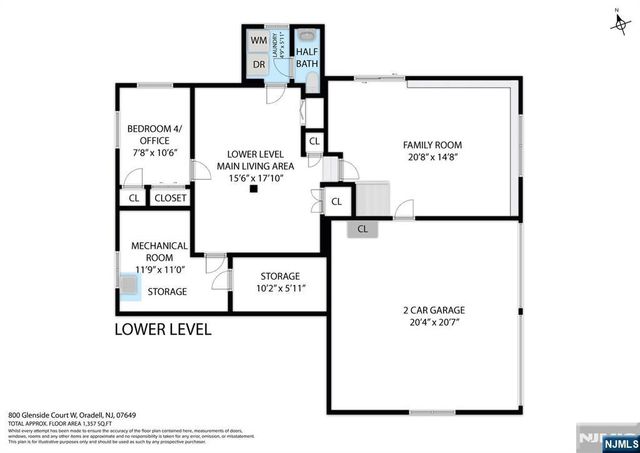 800 Glenside Court, Oradell, NJ 07649