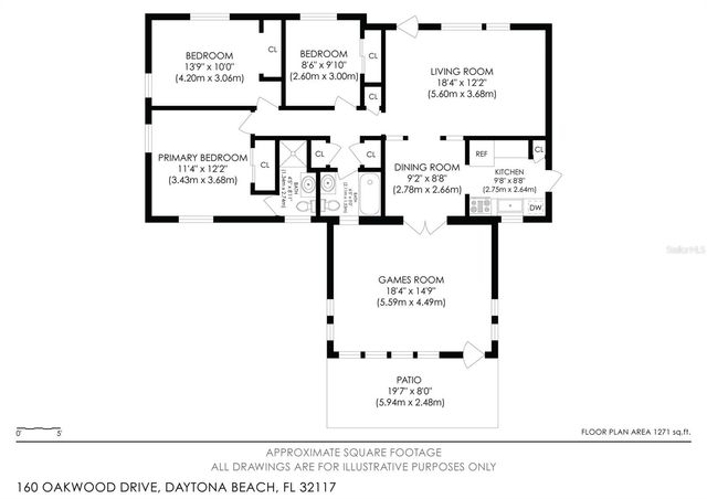 160 OAKWOOD DRIVE, Daytona Beach, FL 32117