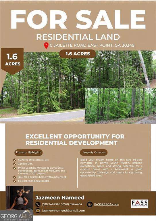 0 Jailette Road, South Fulton, GA 30349