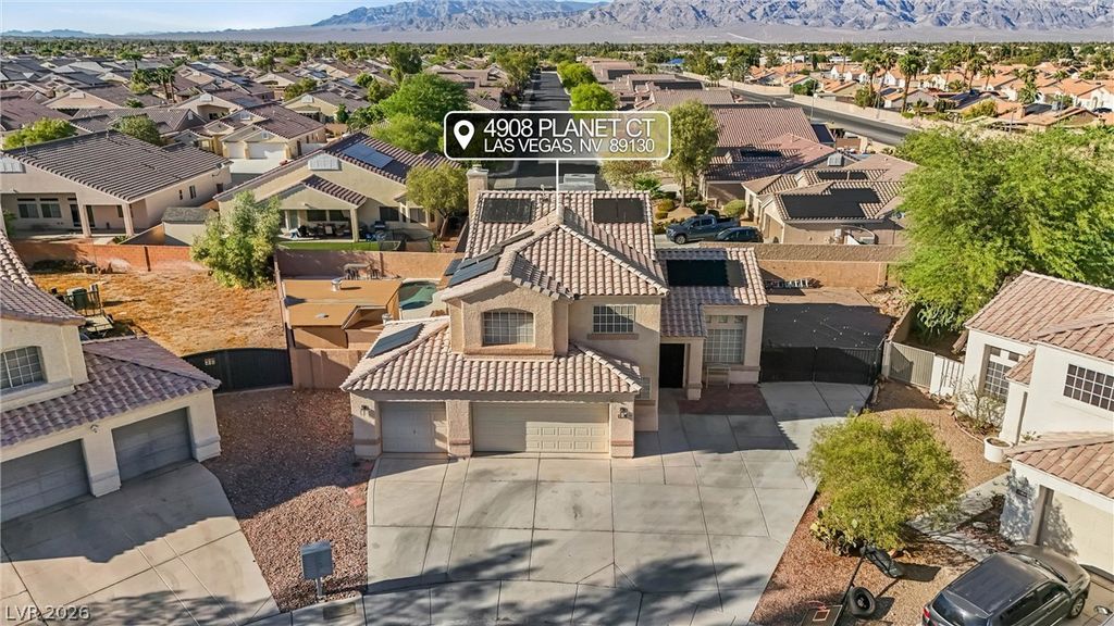 4908 Planet Court, Las Vegas, NV 89130 — exterior
