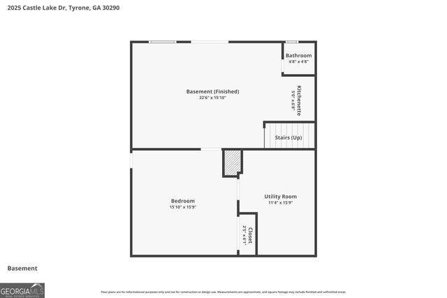 2025 Castle Lake Drive, Tyrone, GA 30290