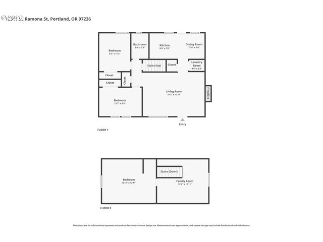 12311 Se RAMONA St, Portland, OR 97236