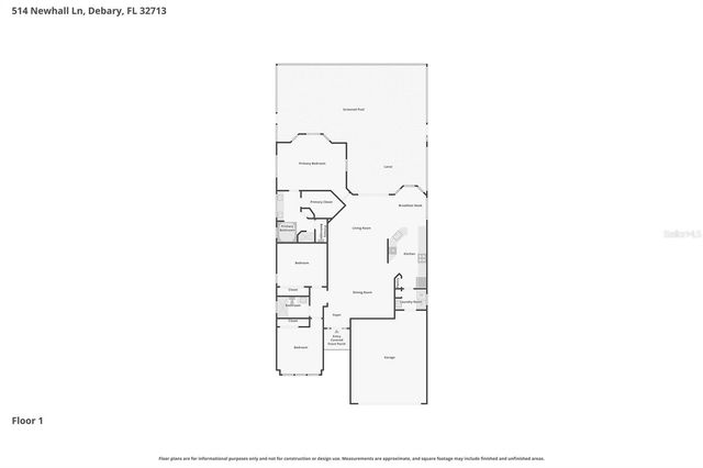 514 NEWHALL LANE, Debary, FL 32713