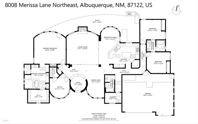 8008 Merissa Lane NE, Albuquerque, NM 87122